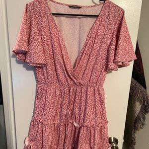 Shein pink dress